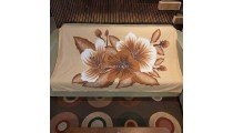Rayon Sarong Hand Painted Floral Design